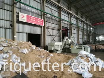 Y83W-250 Horizontal Ferrous Non-Ferrous Waste Metal Briquette Recycling Machine